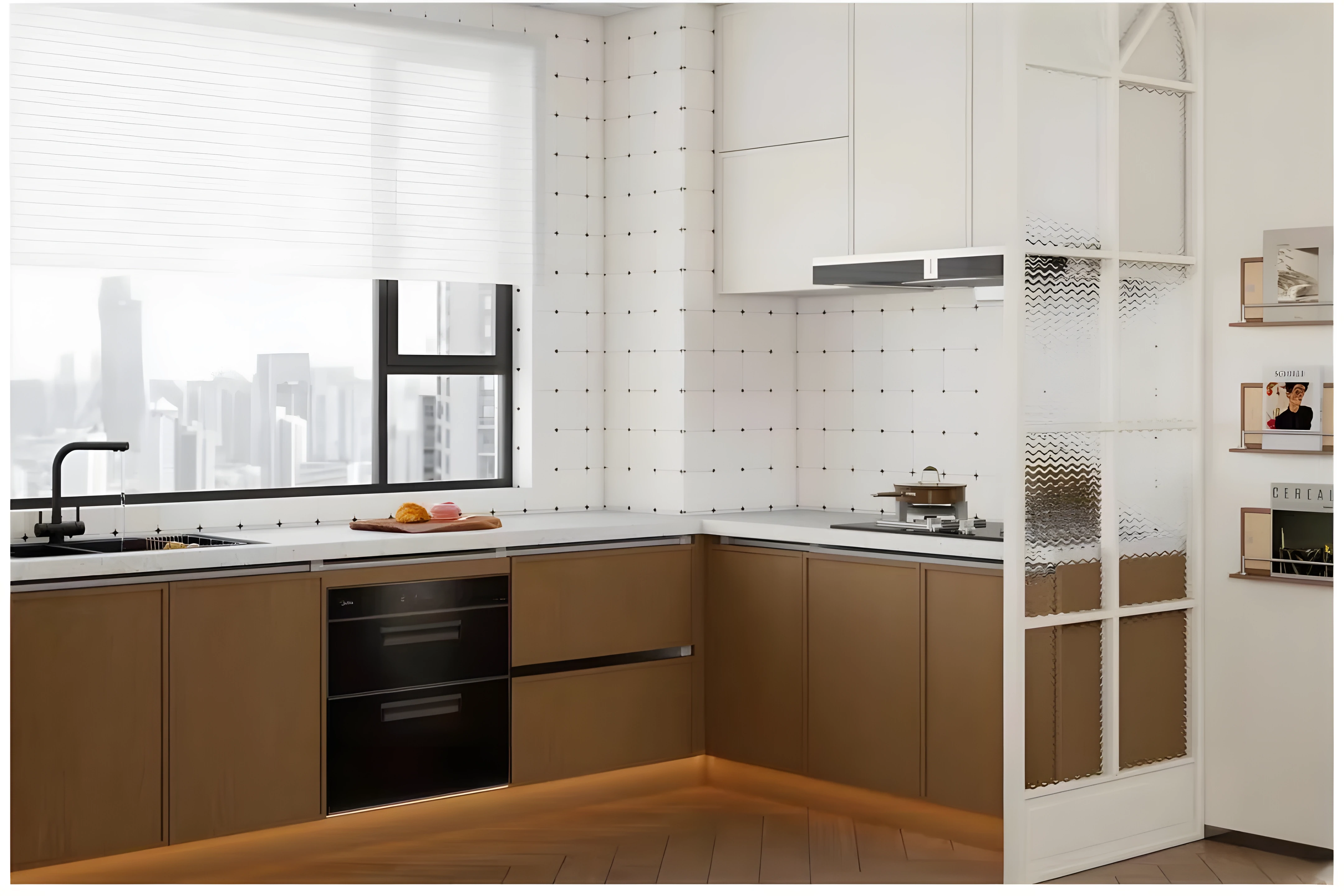 Minimalist Custom Kitchen Cabinet