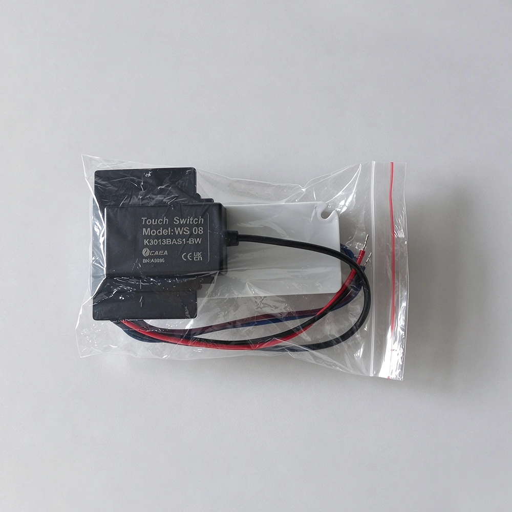 90~240V AC Single-Key Mirror Touch Sensor Switch K3013BAS1-BW 6
