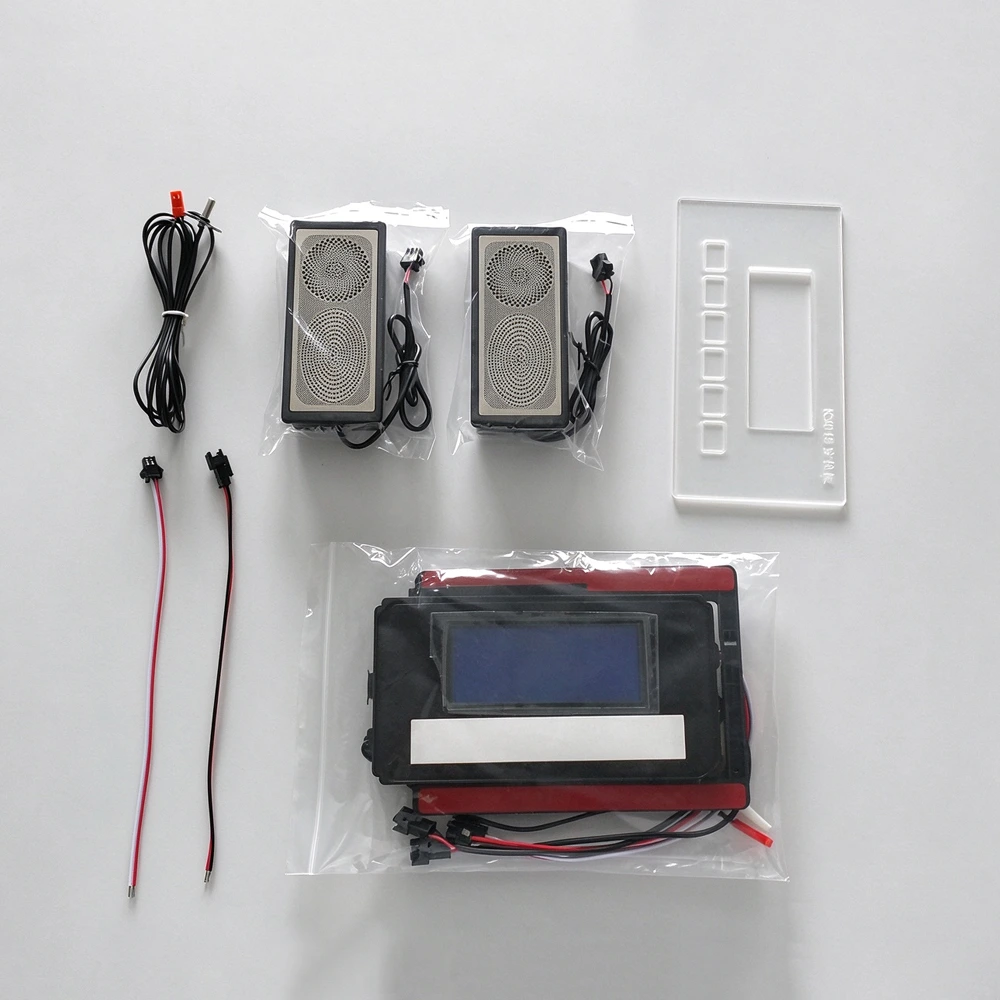 6-Key Mirror Touch Switch with Bluetooth Time & Temperature Display K3015CBH-L 5