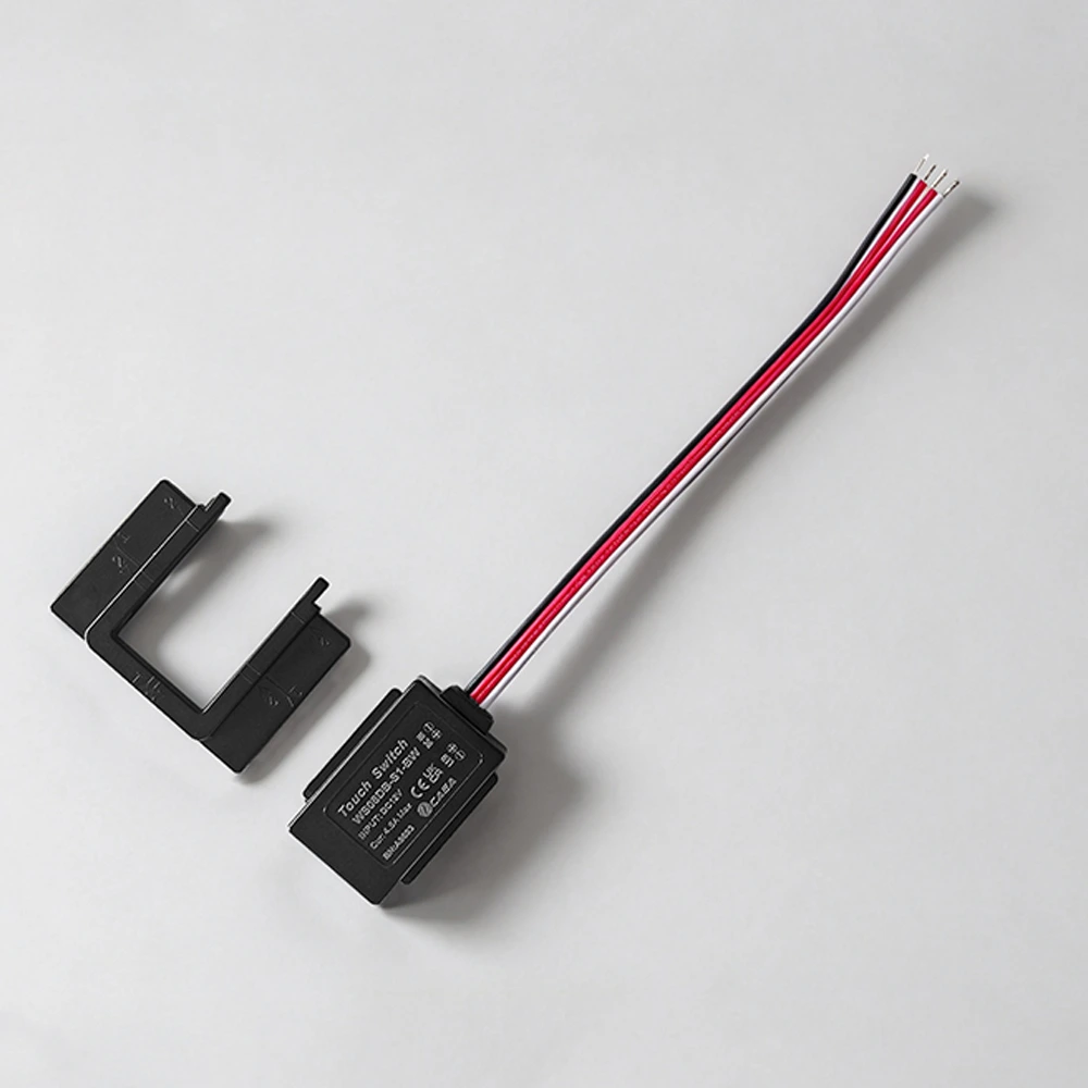 WS08DB 12V Single-Key Mirror Touch Sensor Switch WS08DB-S1-BW 3