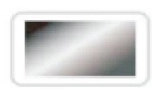 Mirror glass door